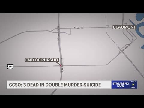 Three dead in what the Galveston County Sheriff's Office said was a double murder-suicide