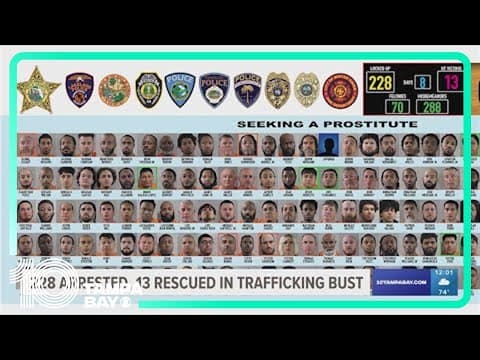 228 arrested in Polk County human trafficking sting