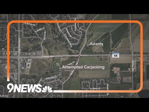 1 in custody after attempted armed carjacking in Thornton