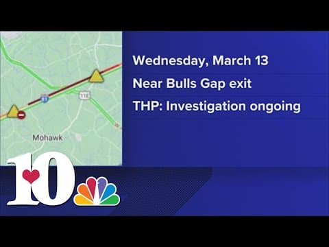 THP: One dead after crash on I-81 South in Greene County on Wednesday