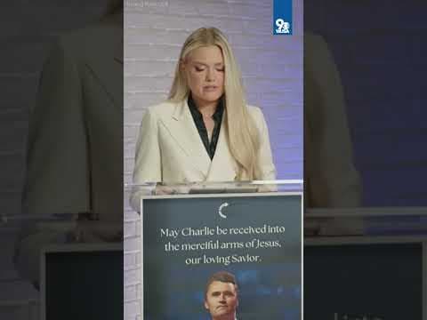 Erika Kirk, Charlie Kirk's widow, speaks publicly for the first time since he was killed