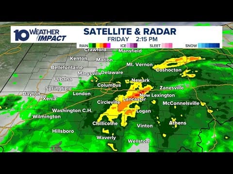 LIVE RADAR: Tracking rain and storms in central Ohio