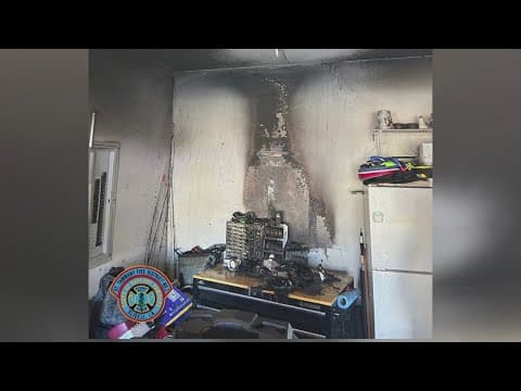 Toy boat bursts into flames in Slidell family garage, investigators say
