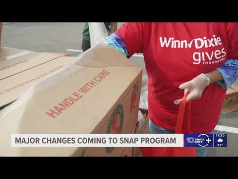 Major changes to SNAP benefits are coming | How that affects Tampa Bay-area low-income families