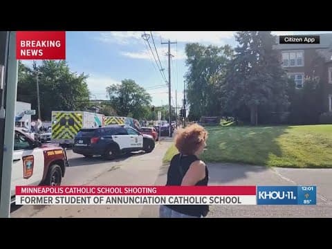 2 children killed, many others hurt in Minneapolis Catholic school shooting