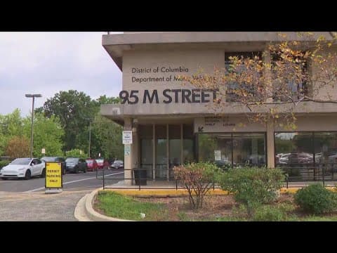 DC DMV service centers open but systems shut down