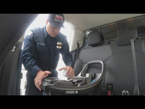 How do you know if your child's car seat is installed properly?