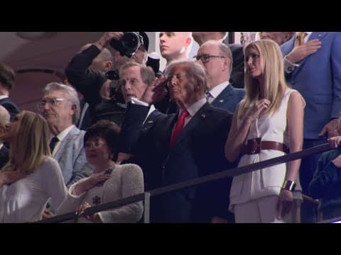 Trump becomes first president to attend Super Bowl