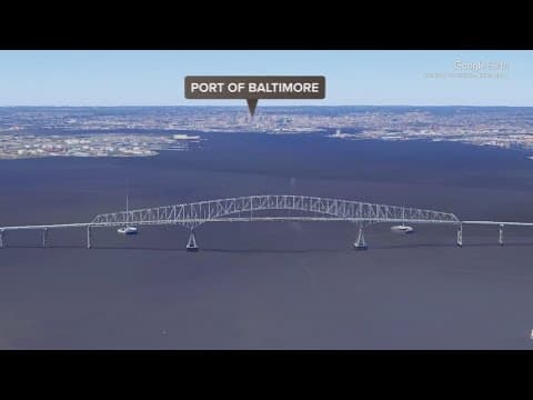 Latest Headlines | Rescue efforts continue hours after major bridge collapses in Baltimore