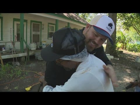 After millions of bees made a Hitchcock home unlivable, a kind-hearted couple came to the rescue