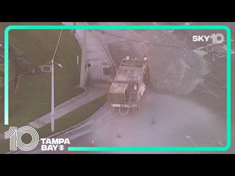 Natural gas line rupture triggers shelter-in-place order for some Tampa residents