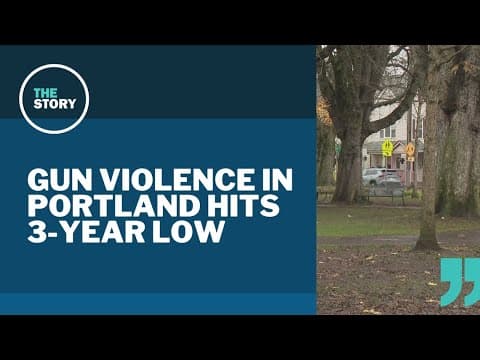 Portland has made strides in curbing gun violence, data shows