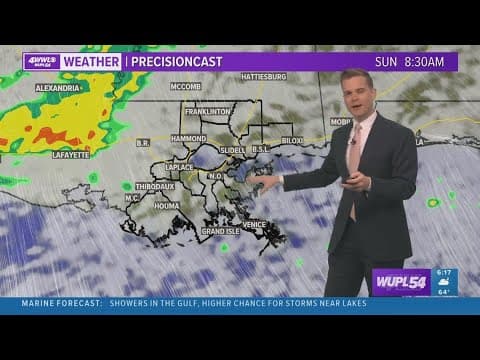 Watching for rain Sunday
