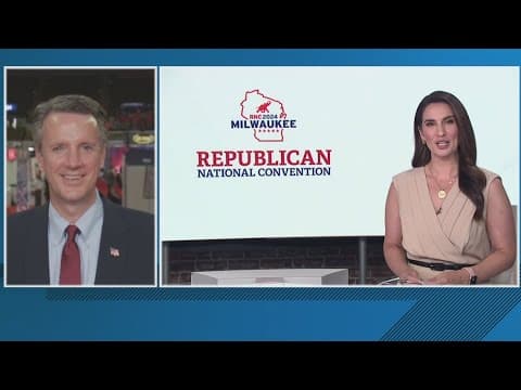 Rep. Ben Cline talks ahead of Republican National Convention Day 3