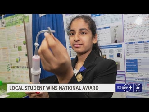 Hillsborough County student wins President's Environmental Youth Award