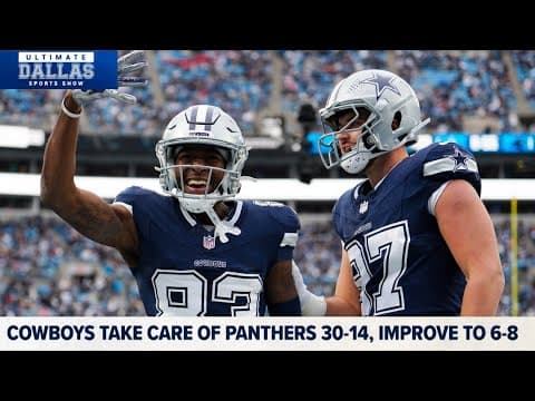 Parsons, Cowboys take down Panthers in Carolina | Ultimate Dallas Sports Show
