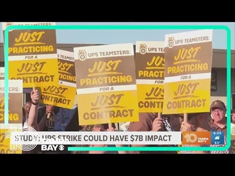Potential UPS strike could have $7B economic impact