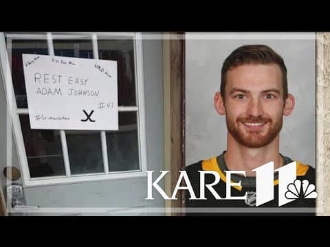 Coach, teammate remember Minnesota native killed in 'freak accident' during hockey game