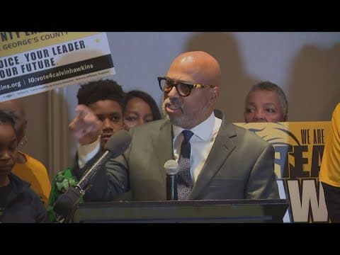 Calvin Hawkins running in Prince George's County Executive race