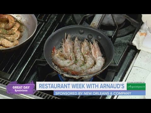 Arnaud's Restaurant Gives Us A Taste Of Their Restaurant Week Menu
