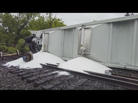 Hyattsville still waiting for clean up after train derailment
