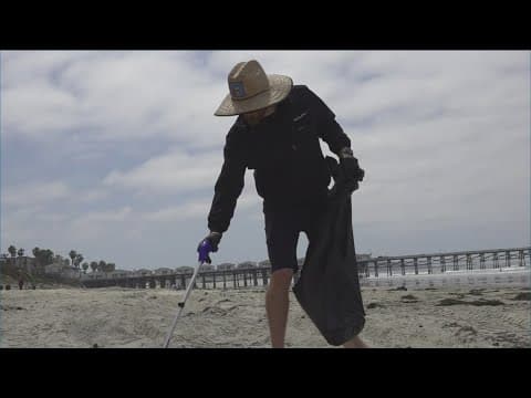 San Diegans celebrate Earth Day through beach cleanups, ladybug releases