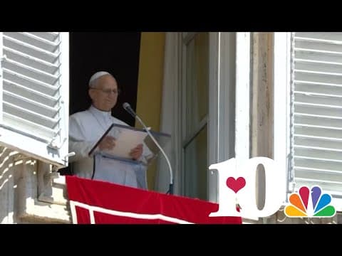 Pope Leo prays for Minnesota shooting victims