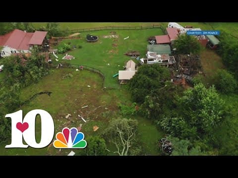 NWS: Survey reveals EF-1 tornado struck Roane County, damaging houses and downing trees