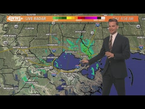 Weather: Gloomy weather continues, storms and cold front next week