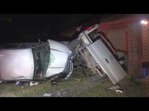 Several hurt after violent crash involving two trucks in Montgomery County