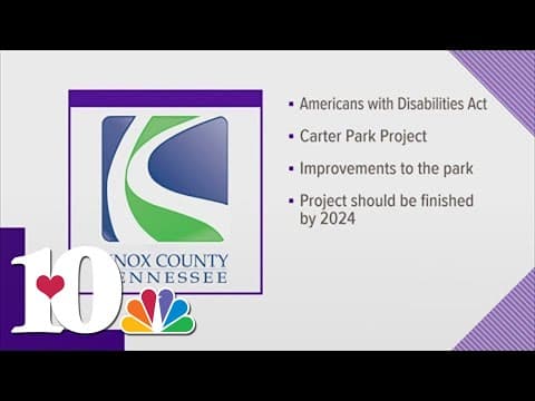 Construction on accessibility improvements at Carter Park to start in July