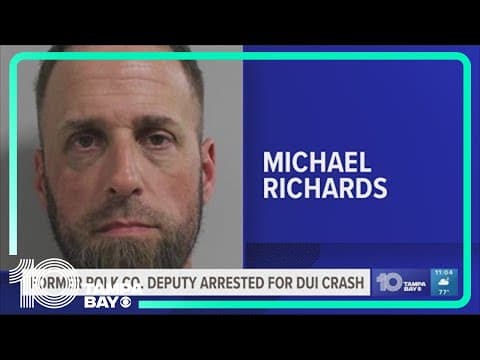 Former Polk deputy arrested for DUI crash