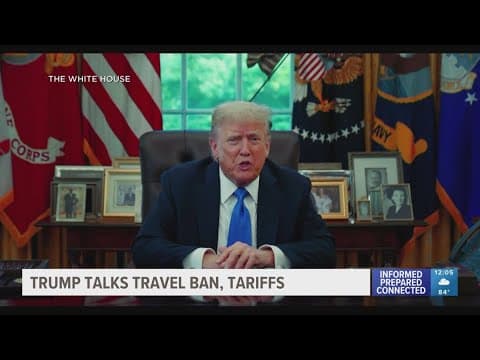 Trump travel ban: Citizens from 12 countries blocked from visiting U.S.