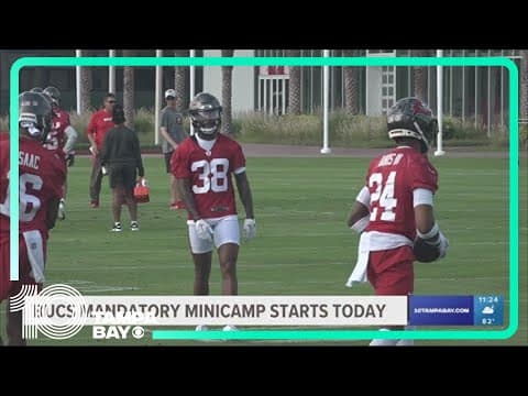 Bucs start mandatory minicamp Tuesday: Day 1