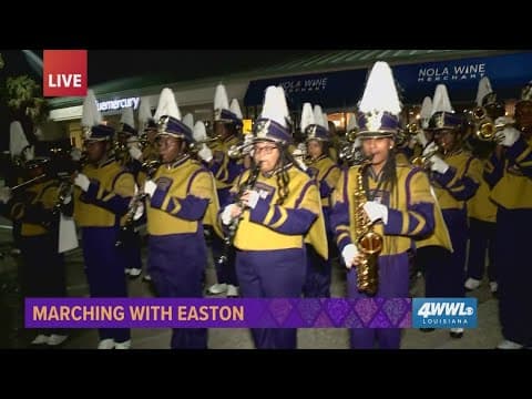 Marching with Warren Easton