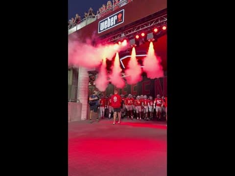 The Ohio State Buckeyes take the field | Ohio State vs. Minnesota