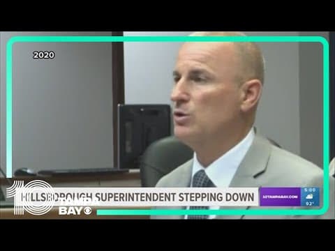 Hillsborough County Schools superintendent to resign: What's next