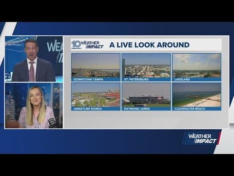 Meteorologists James Hopkins and Lee Southwick break down weekend weather forecast