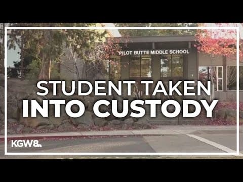 12-year-old in central Oregon brings loaded gun to school