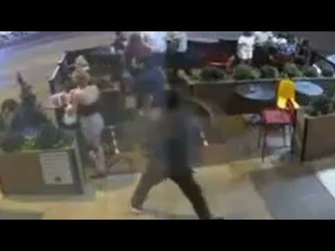 Man attacked with a tree branch, hit in the head