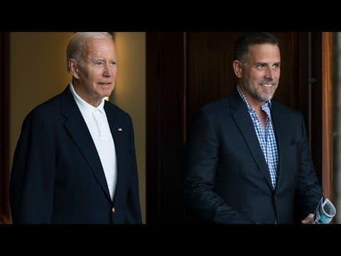 Prosecutor slams President Biden for special counsel's report of his son, Hunter Biden