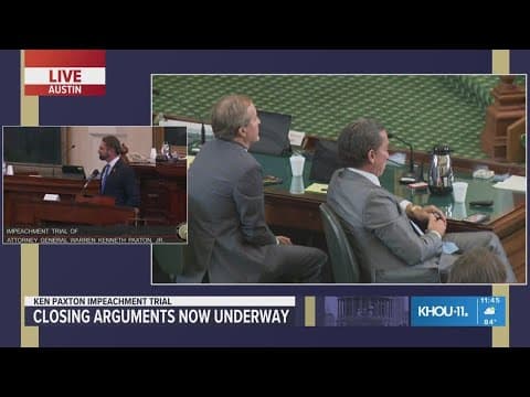 'I have loved Ken Paxton for a long time' | Texas Rep. Jeff Leach gives part of the House's closing