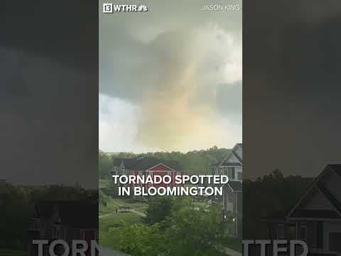VIEWER VIDEO: Tornado spotted in Bloomington