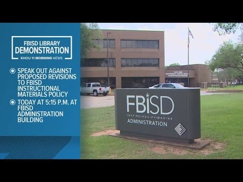 Protest outside Fort Bend ISD building planned for Monday over changes that could lead to book bans