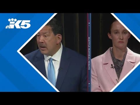 Mayoral debate: Alleviating Seattle's homelessness crisis