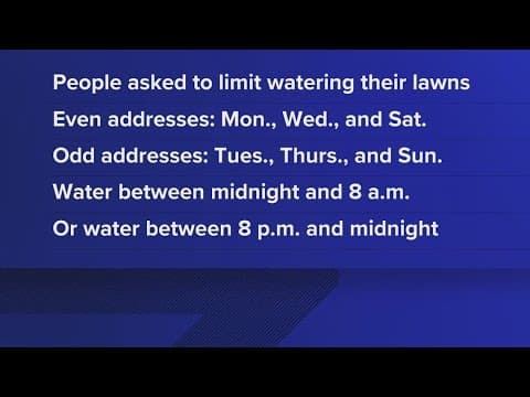 City of Katy encouraging residents to reduce water usage