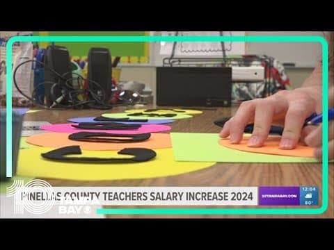 Pinellas County teachers to receive 4.5 percent raise