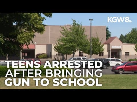 2 teens arrested after drive-by shooting near Vancouver elementary school