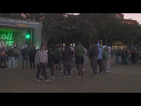 Tulane hosts prep rally ahead of AAC championship
