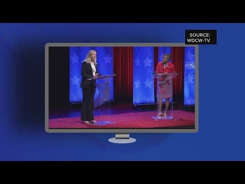 Candidates in Virginia governor's debate clash over shutdown and violent rhetoric